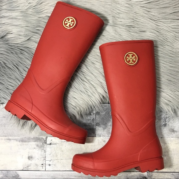 tory burch sarah rain boots